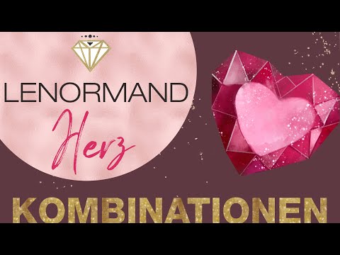 ❤️ Lenormand Heart (Card 24) - Meanings & Combinations ❤️