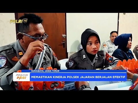POLSEK TANDES MENERIMA ASISTENSI DAN SUPERVISI DARI TIM POLRESTABES SURABAYA