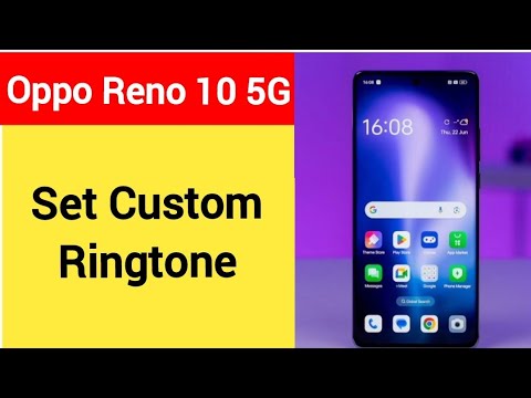 How to set custom ringtone, Oppo Reno 10 5G me song ringtone Kaise lagaya