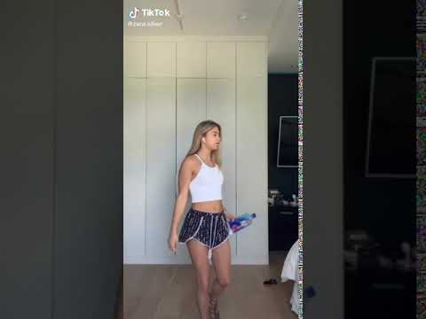 See through shirt and upshort from hot Tik tok girl. - Subscribe for more