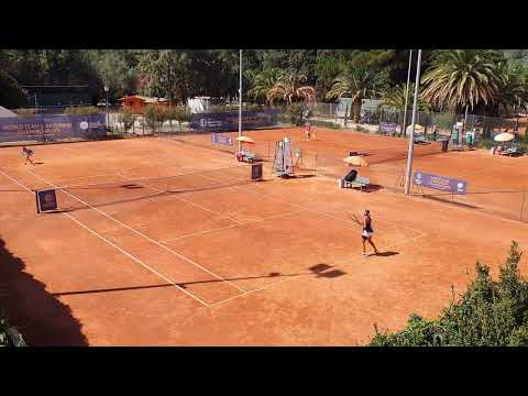 Sofia Prazeres (POR) d. Virginie Vandermersch (FRA) — R2 W35 ITF World Individual Championships
