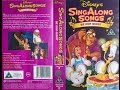 Sing Along Songs Be Our Guest UK VHS 1993