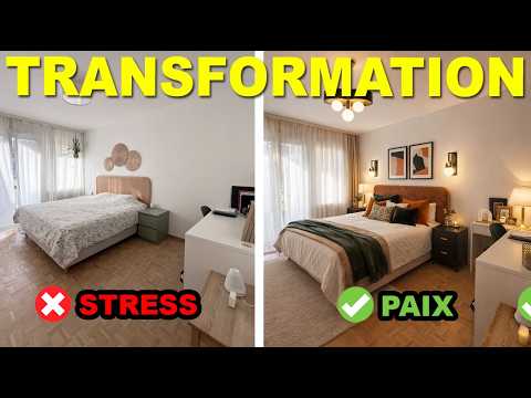 GUIDE COMPLET | COMMENT CRÉER UNE CHAMBRE APAISANTE pour bien dormir? (7 erreurs décoration chambre)