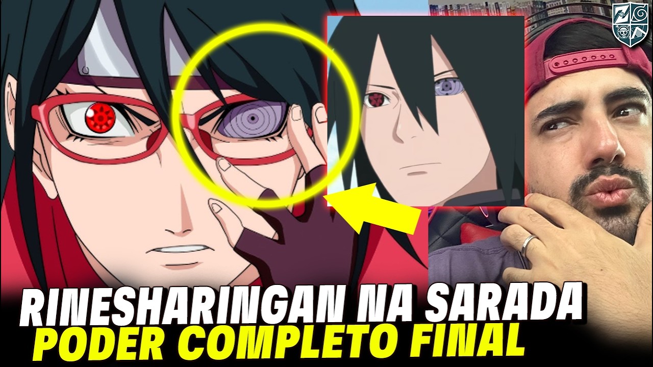 SARADA VAI COLOCAR OS OLHOS DO SASUKE!!! RINESHARINGAN COMPLETO - Fred Animes
