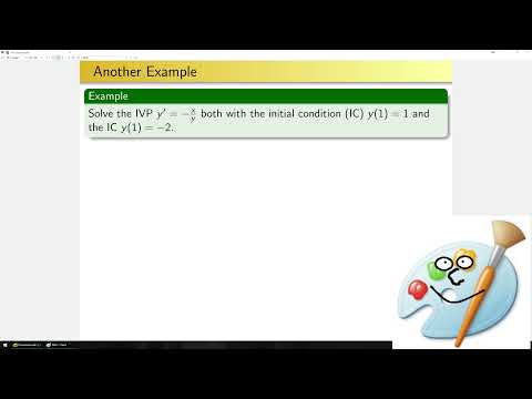 ECE 205 - Lecture 3 - First order separable ODEs