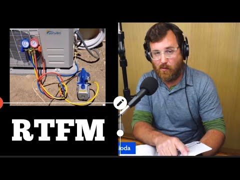 The Mini Split Manual is Slack on Vacuum