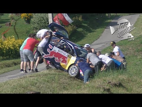 ERC 26° Rally Rzeszow 2017 | Free Practice & Qualifying Stage ACTION | SHAKEDOWN by GRB