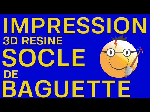 Impression 3D résine : Support de baguette magique Harry Potter !