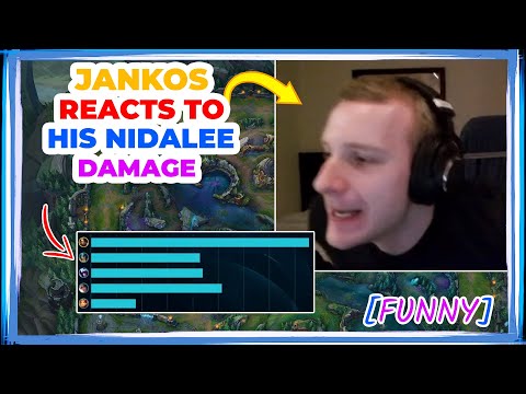 G2 Jankos Reacts to His Nidalee Damage 👀 [FUNNY]