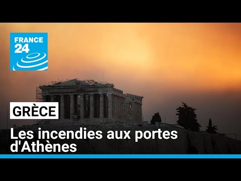 Les incendies aux portes d'Athènes, des renforts internationaux affluent vers la Grèce