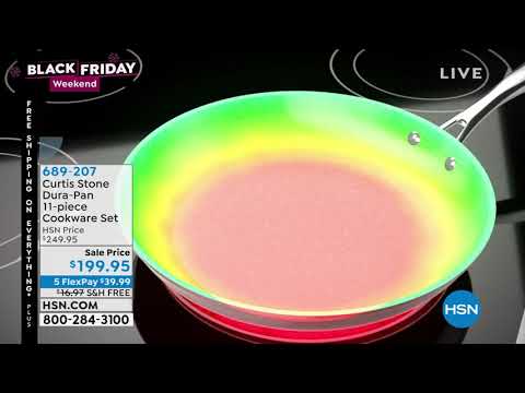 Curtis Stone DuraPan 11piece Cookware Set