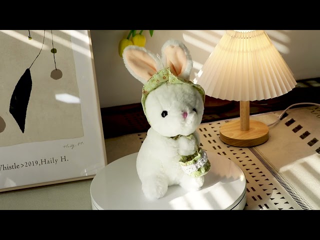 Vídeo relacionado con Generico Stuffed Rabbit Plush, Adorable 10-Inch Bunny Hugger, Soft Easter Bunny Toy, (10 inches) Cuddly Bedtime Companion, Cute Plush Animal for Kids & Home Decoration