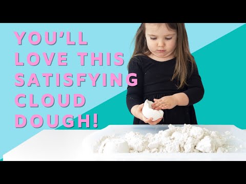 Cloud Dough Recipe | Easy Sensory Play for Kids