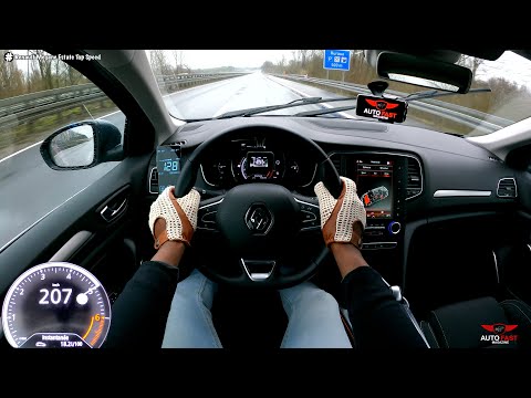 Renault Megane IV 1.3 TCe (140hp) Acceleration & Top Speed 🔥 #shorts