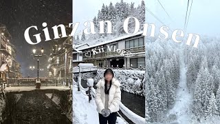 〔TripVlog〕銀山温泉旅行☃️一生に一度は行くべき！千と千尋の神隠しの景色❄️蔵王観光,樹氷,ジンギスカン｜1泊2日温泉旅行,2026最新食べ歩きスポット🍙｜社会人の日常,都内OLの日常