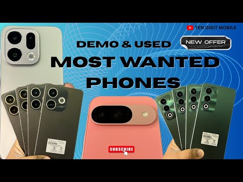 MOST WANTED DEMO & USED PHONES | TEN DIGIT MOBILE 