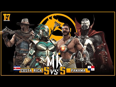 🏆COSTA RICA VS PANAMA【5 Vs 5】 - 【Mortal Kombat 11】- Ft. Solo, DaixonPro, DFP, Ultimatehanzo