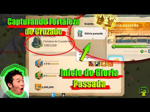Fortaleza dos Cruzados e Gloria Passada - Rise Of Kingdoms
