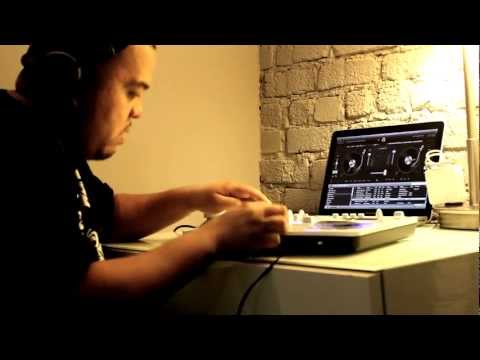 DJ Shortkut performing with Vestax Spin & Algoriddim djay 4