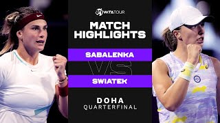 [情報] Swiatek,Sabalenka 決賽前訪問