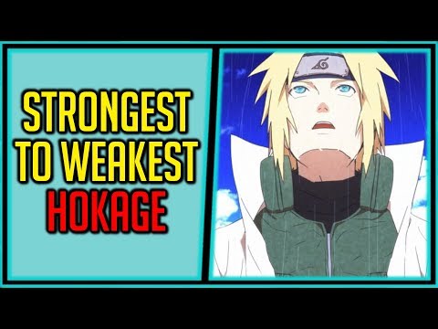 Ranking the Hokage from Weakest to Strongest