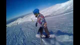 preview picture of video 'Snowboarding in SIERRA NEVADA'