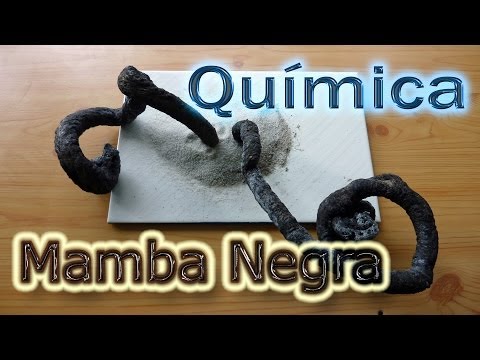 Chemistry: The Black Mamba 🐍 (Homemade Chemistry Experiments)🔬⚗️