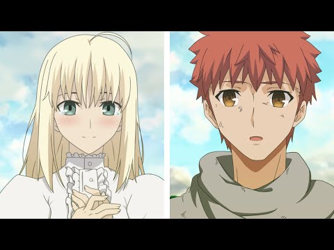 Saber：“Welcome back, Shirou.”