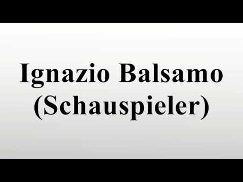 Ignazio Balsamo (Schauspieler)