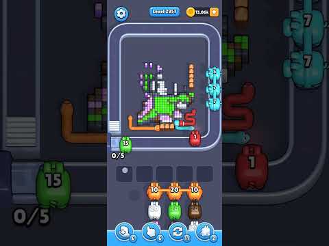 Pixel Flow Level 2957 Walkthrough