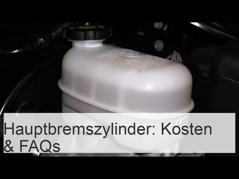 Hauptbremszylinder: Kosten für den Austausch, FAQs, etc. - Autoblätter 24