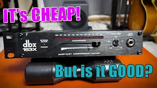 Video thumbnail for DBX 163X Compressor Review // Budget Studio Gems (Ep 1) by Chris Sangster