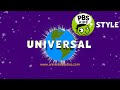 1997 2012 Universal Logo PBS Kids Style April 2023 Update
