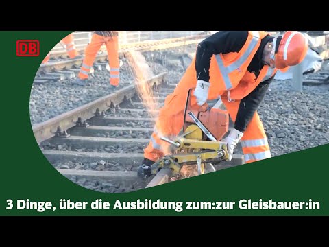 3 Dinge, die unsere Azubis zum Gleisbauer (w/m/d) bei der Deutschen Bahn lernen