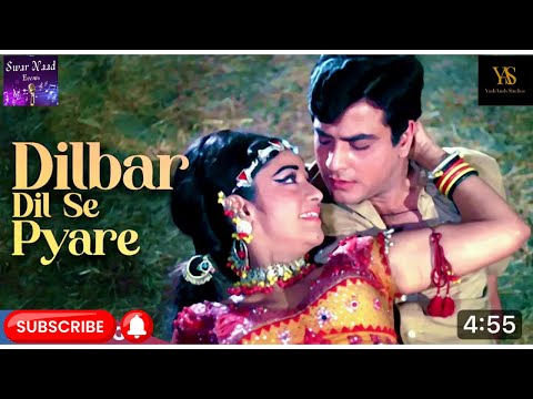 Dilbar Dil Se Pyare 4K - Lata Mangeshkar Hit Songs - Jeetendra, Asha Parekh, Aruna I - Caravan 1971
