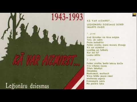 "Imants Zaķis - Kā var aizmirst... (Leģionāru dziesmas)"
