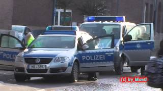 preview picture of video '2x FuStW Polizei Bremerhaven + 2x Zivile Einsatzfahrzeuge Polizei Cuxhaven (HD)'