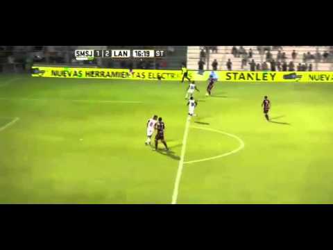 Gol de José Sand - San Martin (SJ) 1 Vs 2 Lanus - Fecha 5 - Liga Argentina