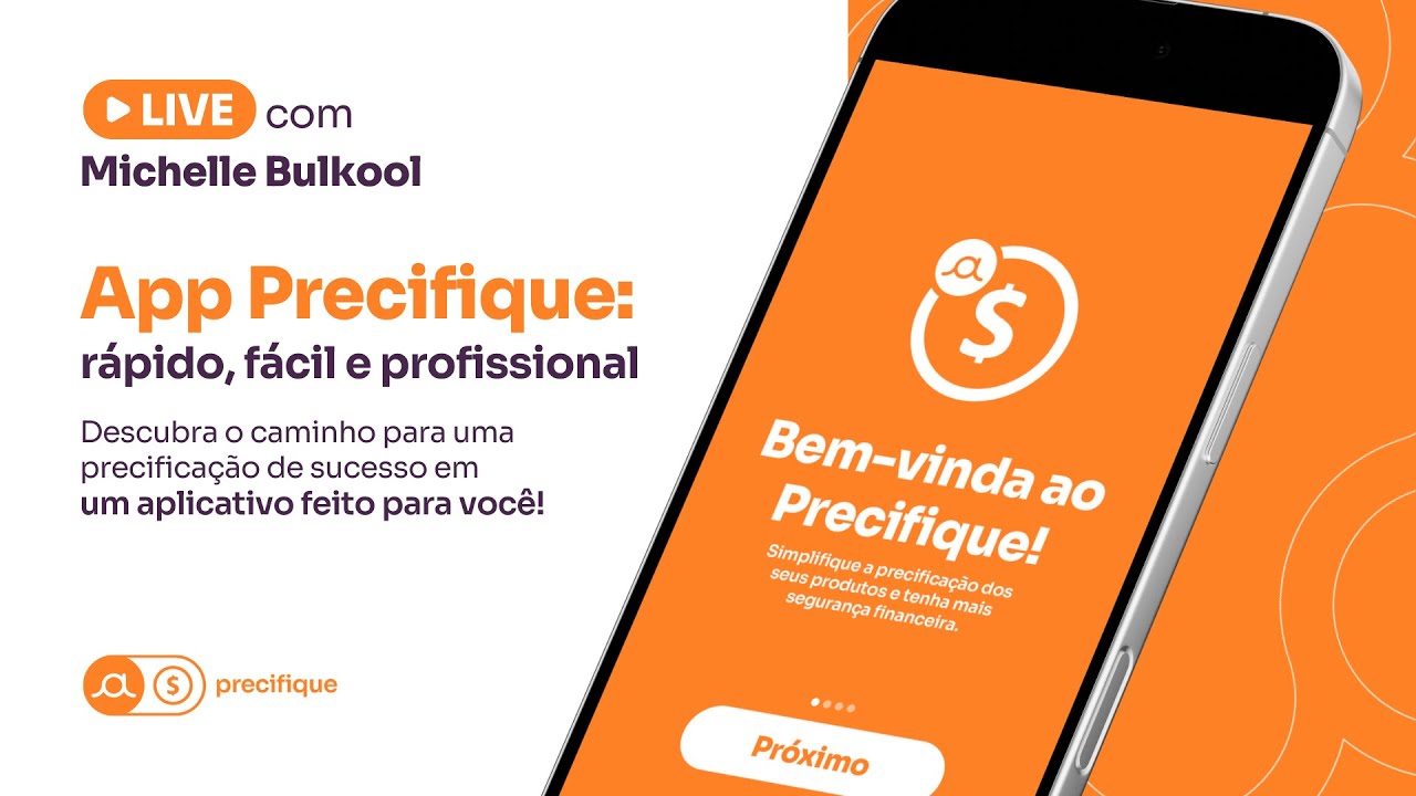 LIVE| App Precifique: rápido, fácil e profissional