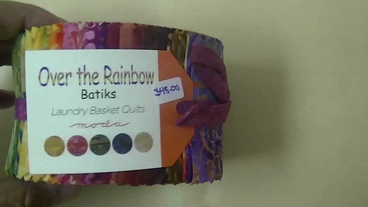 Moda's Over The Rainbow Batiks Jelly Roll - Orangeville Quilt Store
