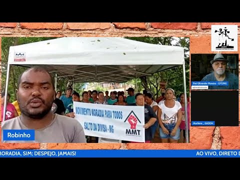 AO VIVO, DA OCUPAÇÃO IRMÃ DOROTHTY, SALTO DA DIVISA/MG: BLOQUEIO HÁ 10 DIAS DA ENTRADA DA COMUNIDADE