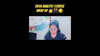 Data Analyst Course Wrap-Up | THANK YOU NOTE ❤️