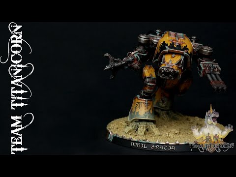 A brief look at Warhound Scout Titans - Adeptus Titanicus / Team Titanicorn [engl./HD]