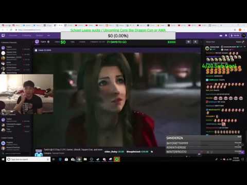 Final Fantasy VII Remake E3 Trailer REACTION ! TIFA!!!!!! Clip from Stream