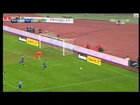 Bari 0-2 Pescara 28-10-2011 Highlights & Goals HD