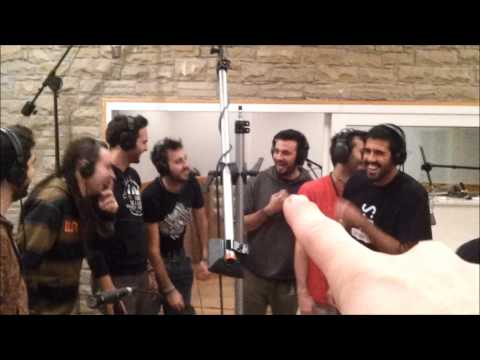 Baciamolemani colaborando en "Eureka", cuarto disco de La Pegatina