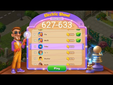 Gardenscapes 627-633