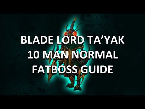 Blade Lord Ta'Yak 10 Man Normal Heart of Fear Guide - FATBOSS