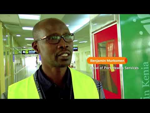 ロボットがケニアの空港をハイテク化 (Robots give hi-tech boost to Kenya's airport)