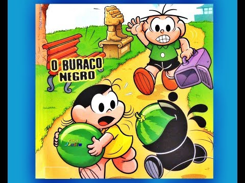 Cebolinha - O Buraco Negro - gibis Quadrinhos Turma da Mônica